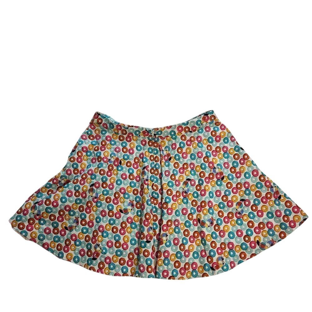 Froot Loops handmade skater skirt